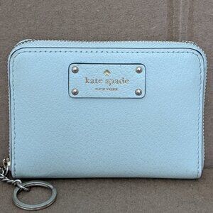 Kate Spade New York Staci Small Zip Around Wallet Light Olive